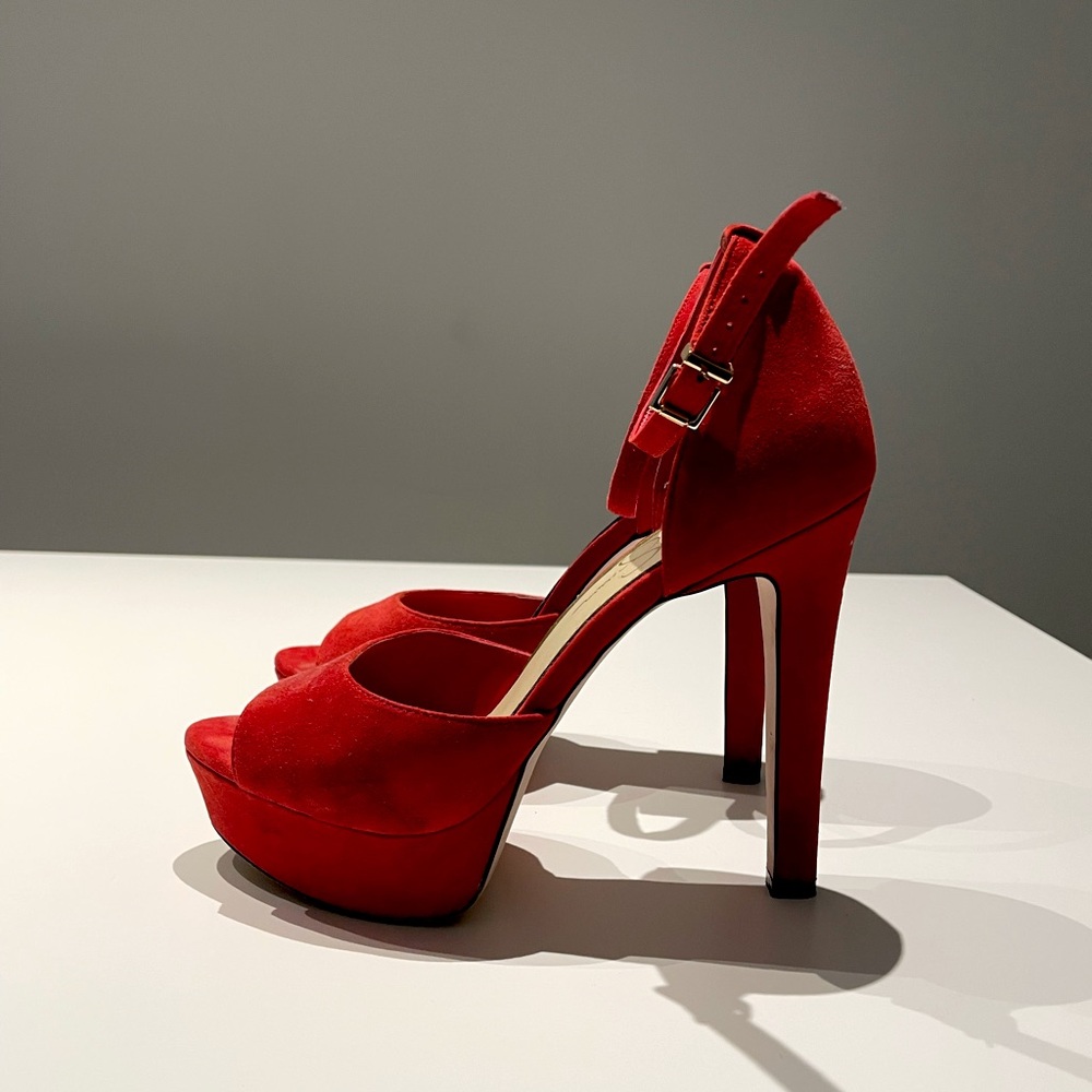 Jessica Simpson Beeya Two-Piece Platform Heels
